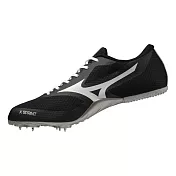 Mizuno X Sprint [U1GA232405] 男女 田徑釘鞋 短距離 初學者 運動 訓練 比賽 美津濃 黑白