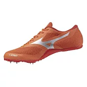 Mizuno X Sprint [U1GA232411] 男女 田徑釘鞋 短距離 初學者 運動 訓練 比賽 美津濃 橘銀