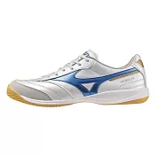 Mizuno Morelia Sala Pro In [Q1GA241325] 男女 室內足球鞋 寬楦 美津濃 白 藍