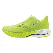 Mizuno Wave Rider 28 [J1GC240309] 男 慢跑鞋 運動 支撐 避震 穩定 美津濃 螢光綠