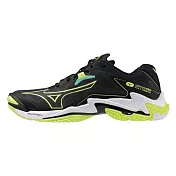 Mizuno Wave Lightning Z8 [V1GA240012] 男 排球鞋 羽球鞋 室內運動 抓地 黑 綠