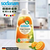 【6入組】Sodasan<蘇達桑>洗碗精500ml (柑橘&金縷梅)