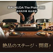 BALMUDA百慕達 The Plate Pro極致電烤盤 K10C-BK