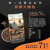 安柏希雅 單一鮮肉蛋白 100g 低敏犬糧 - 火雞肉