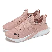 Puma 慢跑鞋 Softride Ruby Luxe Wns 女鞋 粉 白 襪套 緩衝 運動鞋 37758008