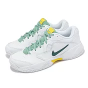 Nike 網球鞋 Wmns Court Lite 2 女鞋 白 黃 綠 硬地 運動鞋 AR8838-108