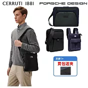 買就送POLICE皮夾｜保時捷ｘCerruti 1881側背包／肩背包 限量2折 全新專櫃展示品