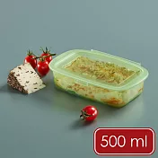 《LEKUE》白金矽膠保鮮盒 | 收納盒 環保餐盒 便當盒 野餐 - 500ml