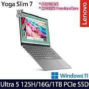 【Lenovo】聯想 Yoga Slim 7 83CV001DTW 14吋/Ultra 5 125H/16G/1TB SSD/Win11/ AI輕薄筆電