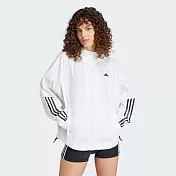 ADIDAS HYGLM WINDB 女風衣外套-IS8042 L 白色
