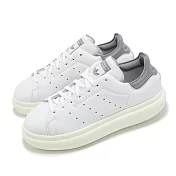 adidas 休閒鞋 Stan Smith PF W 女鞋 白 灰 厚底 增高 小白鞋 史密斯 愛迪達 ID3741