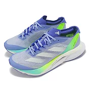 adidas 慢跑鞋 Adizero Boston 12 W 女鞋 藍 白 緩衝 輕量 運動鞋 愛迪達 IF9220