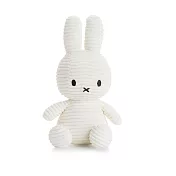 BON TON TOYS Miffy米菲兔ECO燈芯絨填充玩偶-23cm (白)