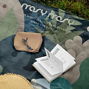 mosy mosy｜五層加厚防水野餐墊 -午夜象森(附綁繩&收納袋) 290x290cm