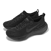 Nike 慢跑鞋 ZoomX Invincible Run FK 3 男鞋 黑 回彈 緩震 運動鞋 DR2615-005 26cm BLACK