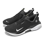 Nike 防水慢跑鞋 Reactx Infinity RN 4 GTX 男鞋 黑 白 Gore-Tex 運動鞋 HQ0265-001 24cm BLACK/WHITE