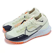 Nike 越野跑鞋 React Pegasus Trail 4 GTX 男女鞋 綠 防水 緩衝 戶外 運動鞋 HM9728-001 26cm SEA GLASS/PURPLE INK