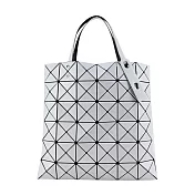 ISSEY MIYAKE 三宅一生 BAOBAO LUCENT 霧感6X6手提包- 淺灰