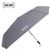 JADE DROP 點翠傘品 美膚傘｜加州風情-無段式自動傘 暮雨灰 Twilight Grey