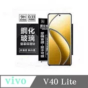 螢幕保護貼 vivo V40 Lite 超強防爆鋼化玻璃保護貼 9H (非滿版) 螢幕保護貼 鋼化玻璃 強化玻璃 透明