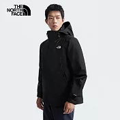 The North Face M MTN LIFESTYLE DOWN TRI JACKET - AP 男兩件式外套-NF0A81QSJK3 XL 黑色