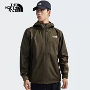 The North Face M MTN RAIN JACKET - AP 男防水外套-NF0A88RD21L M 綠色
