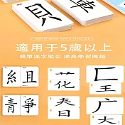 子玄 中文繁體魔法漢字 上下左右 袋裝 偏旁組合卡片桌遊