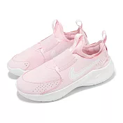 Nike 慢跑鞋 Flex Runner 3 GS 大童 女鞋 粉 白 襪套 小朋友 緩衝 運動鞋 FN1294-601