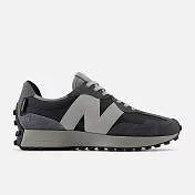 New Balance 327 系列 男女 休閒鞋-U327OD-D US7.5 灰色