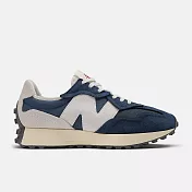 New Balance 327 系列 男女 休閒鞋-U327WRJ-D US7.5 藍色