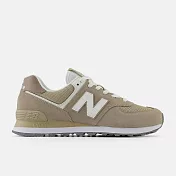 New Balance 574 系列 男女 休閒鞋-U574ESF-D US4.5 卡其色