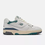 New Balance 550 系列 男女 休閒鞋-BB550PTB-D US7.5 白色