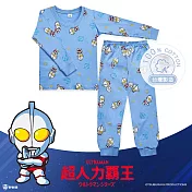 【ONEDER旺達棉品】超人力霸王兒童純棉長袖睡衣 Ultraman純棉套裝居家服- 110 超人力霸王 UT-NL001