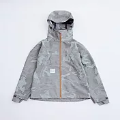 ADISI 女輕薄3L防水透濕超透氣耐磨登山外套 AJ2491036 (S-2XL)｜防水 透氣 防潑水 超撥水 耐磨 三層布 S 巴黎灰迷彩
