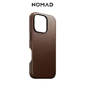 美國NOMAD 經典Classic皮革保護殼<BR>iPhone 16 Pro(6.3＂) 棕