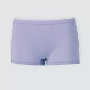 ADISI 女銅纖維抗菌消臭平口內褲(中腰) AUP2411121 (S-3XL)｜抑菌 除臭 吸濕排汗 快乾 彈性 透氣 平口褲 M 粉紫
