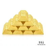 【點睛品】招財進寶 10兩 珍藏黃金金磚 計價黃金(1兩x10塊)