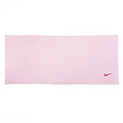 Nike Solid Core [AC9637-606] 毛巾 運動 登山 居家 80x35cm 淺粉