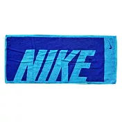 Nike Jacquard Towel [N1001539438MD] 毛巾 運動 吸汗 柔軟 35x80cm 藍 M 藍/水藍