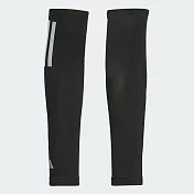 Adidas Run Arm Sleeve [IK4839] 袖套 臂套 遮陽 網眼 反光 運動 慢跑 黑