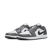 NIKE AIR JORDAN 1 LOW 男休閒鞋-黑灰-553558152 US7 黑色