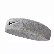 Nike Dri-Fit Headband [NNN07051OS] 男女 簡約 頭帶 運動 休閒 毛巾 吸汗 灰