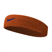 Nike Swoosh Headband [N0001544804OS] 男女 簡約 頭帶 運動 休閒 毛巾 吸汗 橘