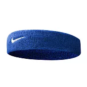 Nike Swoosh Headband [NNN07402OS] 男女 簡約 頭帶 運動 休閒 毛巾 吸汗 藍