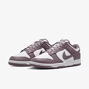 NIKE DUNK LOW RETRO 男休閒鞋-白紫-DV0833112 US7.5 白色