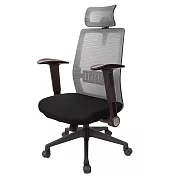 GXG 高背半網 電腦椅 (摺疊扶手) TW-8160 EA1
