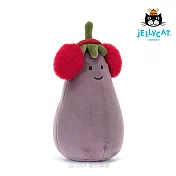 英國 JELLYCAT 16cm 暖暖茄子 Vivacious Red Toasty Aubergine