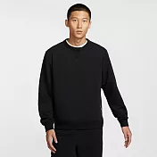 NIKE AS M NK DF SI CREW 男長袖上衣-FZ0221010 L 黑色