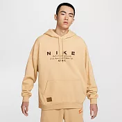 NIKE AS M NK CLUB OS PO HD GCEL 男連帽上衣-HQ4745233 L 卡其色