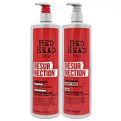 【TIGI HEAD提碁】摩登健康洗髮精 970ml+健康修護素 970ml -公司貨